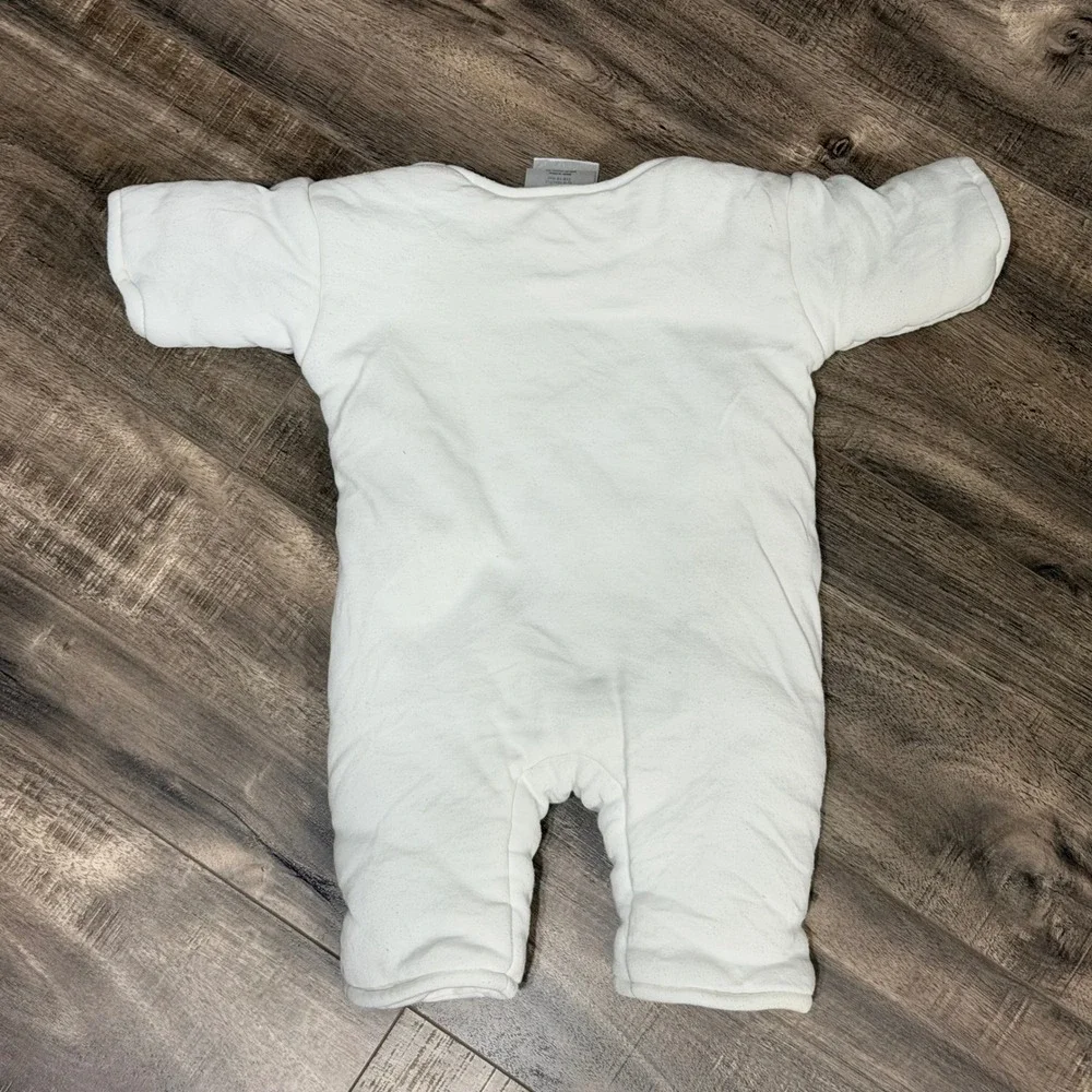 Baby Merlin's Magic Sleepsuit Cream Cotton Transition Swaddle Small 3-6 Months